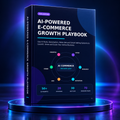AI-Powered E-Commerce Growth Playbook 2026 first 3D ebook mockup